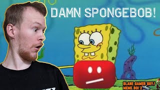 Reaction  YTPSpingebill Becomes A Jelly While Fatrick Hunts Him Down [upl. by Gunter400]