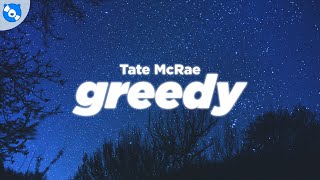 Tate McRae  greedy Clean  Lyrics [upl. by Claire]