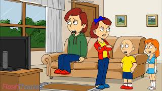 Classic Caillou turns his Dad ChildishGrounded REUPLOAD [upl. by Cesare]