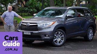 2016 Toyota Kluger Grande AWD review  Top 5 reasons to buy video [upl. by Gillespie]