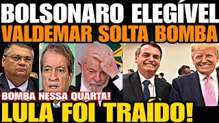 BOLSONARO ELEGÍVEL LULA FOI TRAÍDO E AMEAÇADO PT ENTRA EM DESESPERO FLÁVIO DINO ACIONA CGU CONTR [upl. by Bleier]