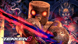 MOKUJIN does All quotRAGE ARTS amp HEATSquot in TEKKEN 8 [upl. by Htnnek]