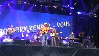 Daryle Singletary quot old violin quot live in France at quot Country rendezvous festival quot 2010 [upl. by Maje]