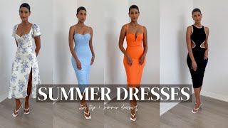 MY TOP 5 FAVOURITE SUMMER DRESSES with links  Segen Misghina [upl. by Esialb]