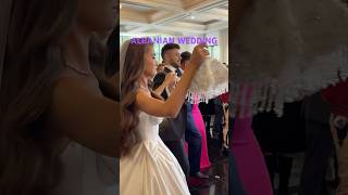 ALBANIAN WEDDING wedding bride groom viralvideo viralshort albania [upl. by Linet987]