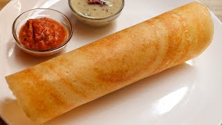 लोहे के तवे पर बाजार जैसा डोसा कैसे बनाये Dosa kaisa banate hain How to make dosa batter at home [upl. by Suckram]