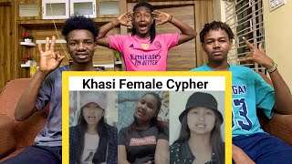 Africans React to Khasi Female Cypher Official Music Video [upl. by Sanfourd]