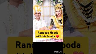 Randeep Hooda with his family ❤️ randeephooda abhiabhi youtubeshorts viralvideo [upl. by Ardeth]