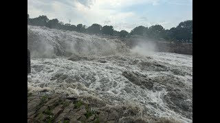 Falls Park after 10” Rainfall 4k 6212024 [upl. by Haisoj]