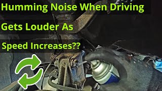 Noise Gets Louder When Going Faster  Found amp Fixed [upl. by Tasia796]