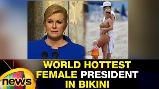 World Female President Spotted in Beach  Pics Goes Trending  Mango News [upl. by Hgielra]