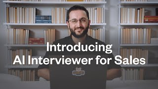 AI Interviewer for Sales Make the right hires faster [upl. by Naret]