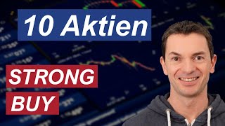 10 Aktien mit einer aktuellen Kaufempfehlung von den Analysten So würde ich 5000 Euro investieren [upl. by Ellicott]