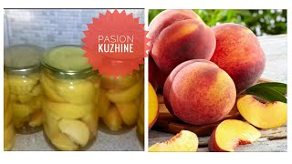 Komposto Pjeshke  How to conserve peach [upl. by Nanahs22]