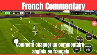 EA SPORT FC Mobile Football  Comment changer un commentaire anglais en français  French Commentary [upl. by Imyaj514]