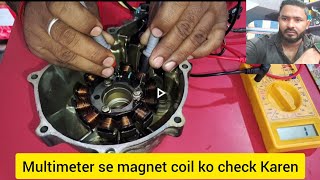 battery charging problem and headlight problemHonda shine [upl. by Ahsenauj]