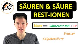 Wichtige Säuren amp SäurerestIonen  Chemie Tutorial [upl. by Enidaj]