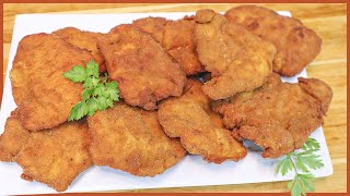 FRANGO à MILANESA PERFEITO I SUPER CROCANTE I SEQUINHO I Receitas de Pai [upl. by Saihtam]