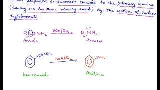 Hofmann Rearrangement Hofmann Rearrangement Mechanism Hoffmann Rearrangement [upl. by Pia]