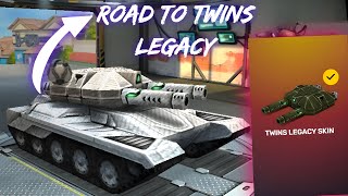 Tanki Online  Road To Twins Legacy  MM Highlights [upl. by Ely]