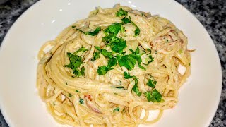 Have You Tried This Creamy Caramelized Onion Spaghetti You Should Make it now [upl. by Nylidnarb]