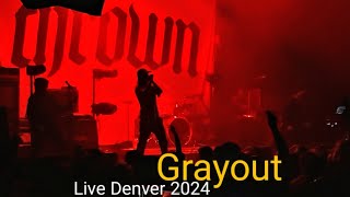 Thrown  Grayout Live 2024 [upl. by Irolam]