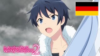 Touya bekämpft den General  Deutsche Synchro  In Another World With My Smartphone Staffel 2 [upl. by Nyssa]