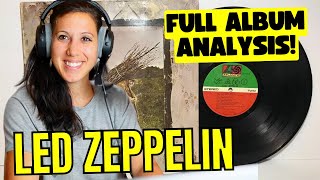 FULL ALBUM ANALYSIS of Led Zeppelin  IV 1971 ledzeppelinalbum reaction 1971 [upl. by Rachaba]