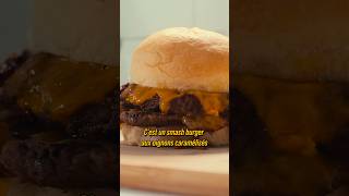 Vous connaissez l’Oklahoma burger  🍔🧅 shorts burger recette [upl. by Odarbil]