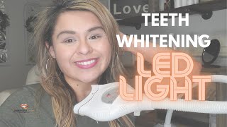 LED LIGHT  TEETH WHITENING TRAINING [upl. by Gitel]