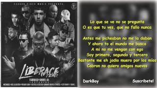 Liberace Remix Letra Anuel AA Ft Farruko Arcangel Noriel Bad Bunny Darell Alexio y Más [upl. by Weeks539]