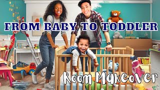 Toddler Room Transformation From Crib Escapes to Big Kid Fun [upl. by Eirrod375]