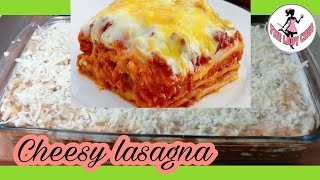 LASAGNA  LASAGNA RECIPE  CHEESY LASAGNA  THE LADY CHEF  TLC [upl. by Lory933]