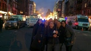 Smiling Group Of Women Take Selfie At Deadly NYC Explosion [upl. by Kiyoshi513]