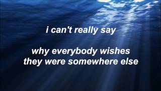 The Weepies  Cant Go Back Now Lyrics [upl. by Cirtap]