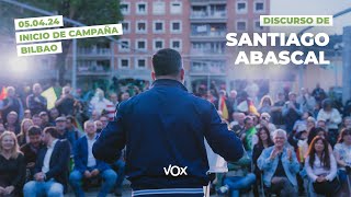 Discurso completo de Santiago Abascal en Bilbao SabesQueEsVerdad [upl. by Cypro]