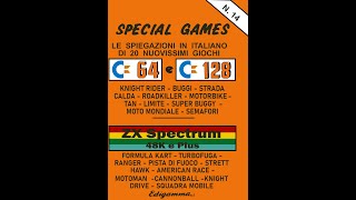 C64 Raccolta giochi edicola  Special Games n°14 [upl. by Ecinna385]