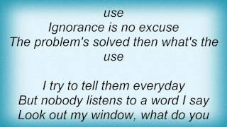 Living Colour  Ignorance Is Bliss Lyrics [upl. by Ahseken40]