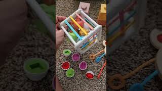 6 in 1 Baby Toys 6 to 12 Months Montessori Toy for Toddlers 13 [upl. by Aldo]