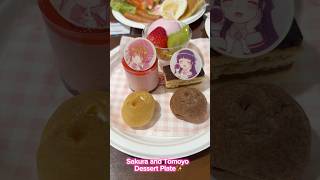 Cardcaptor Sakura Cafe in Japan🇯🇵 japan tokyo anime [upl. by Ahtamat]