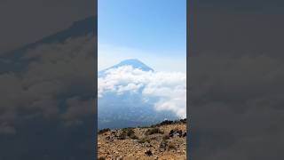 Perjalanan Menuju puncak sindoro mountains sunrise song hiking sunset [upl. by Onitsoga153]