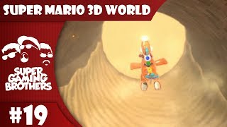 SGB Play Super Mario 3D World  Part 19  Swimming In The Sand [upl. by Lardner]