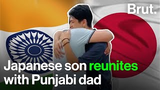 Japanese son reunites with Punjabi dad [upl. by Jaymee]