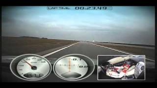 Mercedes Benz SLR McLaren  TopSpeed Track Test [upl. by Oitaroh]