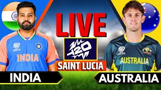 India vs Australia Match Live  Live Score amp Commentary  IND vs AUS T20 World Cup Match Innings 2 [upl. by Yssim]