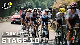 Tour de France 2023 Stage 10  EXTENDED HIGHLIGHTS  7112023  Cycling on NBC Sports [upl. by Mihalco]