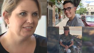 Mother of Surprise Marine speaks out after son found in Texas [upl. by Ninazan233]