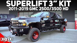 Lifts amp Levels SUPERLIFT 3quot Lift for 20112019 GMC 2500s [upl. by Atinid]