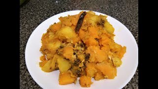 Ilish macher matha diye kumo r torkari  Ilish Macher Matha Diye Mishti Kumro Ghonto Recipe [upl. by Asilahs]