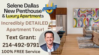 Tour the One Bedroom PENTHOUSE at Cirque Residences in Dallas TX [upl. by Naelcm7]